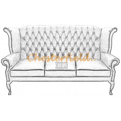 Queen Chesterfield 3 sits soffa