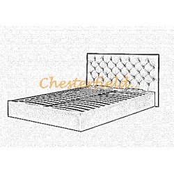 Chesterfield Classic Bett in anderen Farben Chesterfield Classic Bett in anderen Farben
