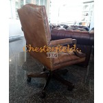 Chesterfield King svängbar stol, office chair