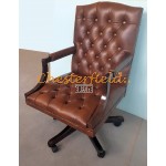 Chesterfield King svängbar stol, office chair