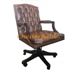 Chesterfield King svängbar stol, office chair