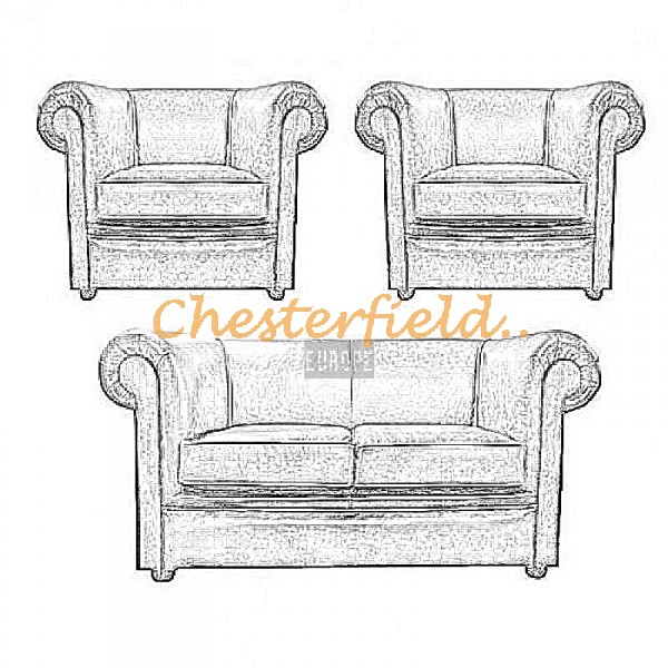 Välj egen färg och beställ London Chesterfield 2+1+1 Soffgrupp