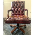 Chesterfield King svängbar stol, office chair