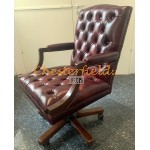 Chesterfield King svängbar stol, office chair