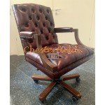 Chesterfield King svängbar stol, office chair