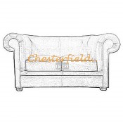 London Chesterfield 2 sits soffa (8)
