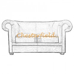 London Chesterfield 2 sits soffa