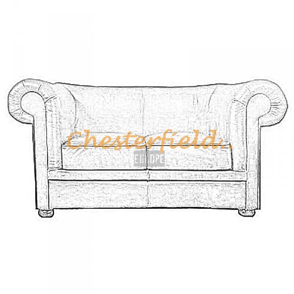 Välj egen färg och beställ London Chesterfield 2 sits soffa