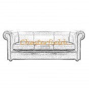 London Chesterfield 3 sits soffa (8)