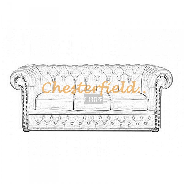 Välj egen färg och beställ Lord XL Chesterfield 3 sits soffa