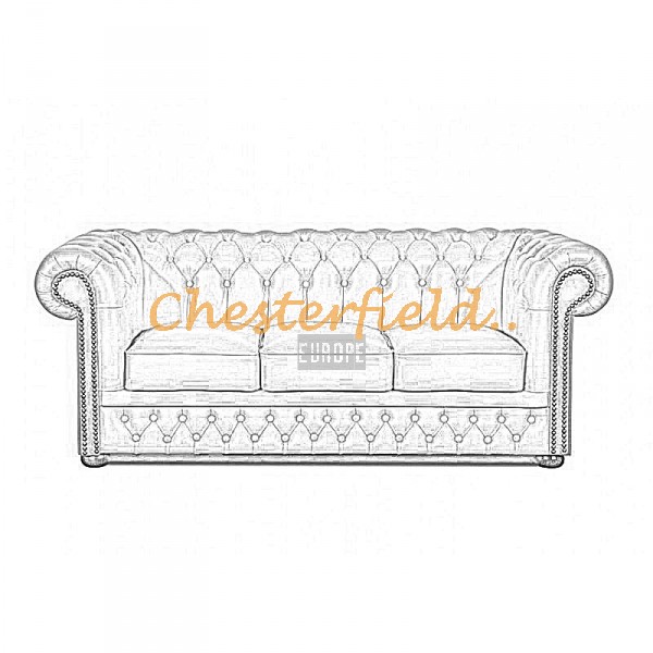 Välj egen färg och beställ Lord XL Chesterfield 3 sits soffa