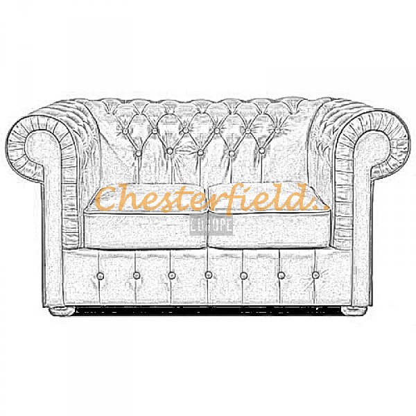 Välj egen färg och beställ Mark XL Chesterfield 2 sits soffa