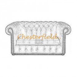 Williams Chesterfield 2 sits soffa