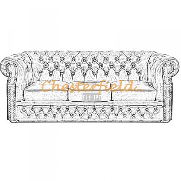 Välj egen färg och beställ Windsor Chesterfield 3 sits soffa